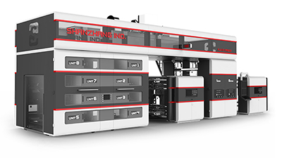 Flexographic Printing Press (Servo Motor Control)