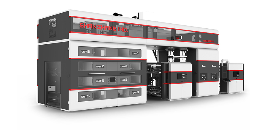 Flexographic Printing Press (Servo Motor Control)